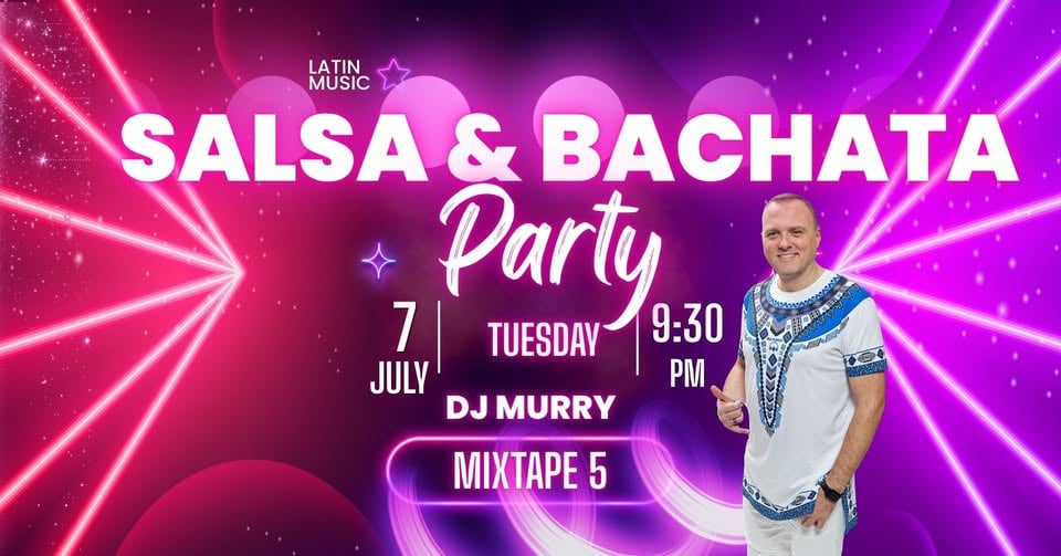 Плакат: Time Out Salsa Night & DJ MURRY at *mixtape5* | 7.07 | 21:30