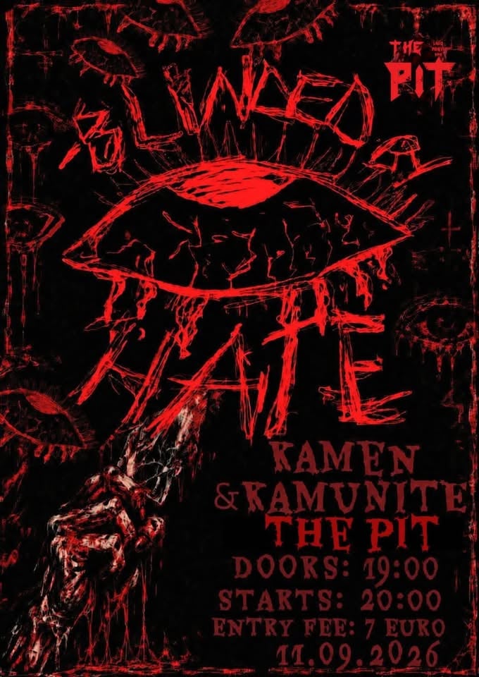 Плакат: Kamen & Kamunite The Pit