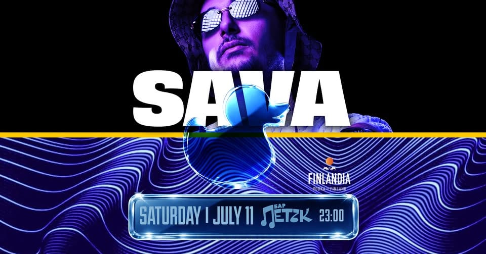 Плакат: SAVA - Бар Петък - 11.07.2026
