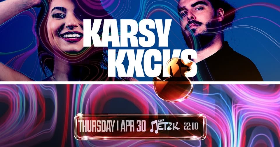 Плакат: KARSY x KXCKS - Бар Петък - 30.04.2026