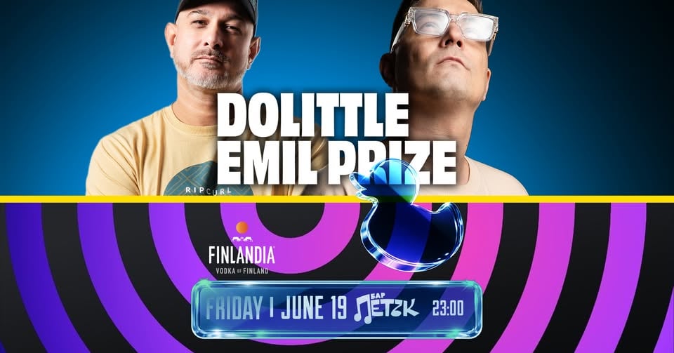 Плакат: DOLITTLE x EMIL PRIZE - Бар Петък - 19.06.2026