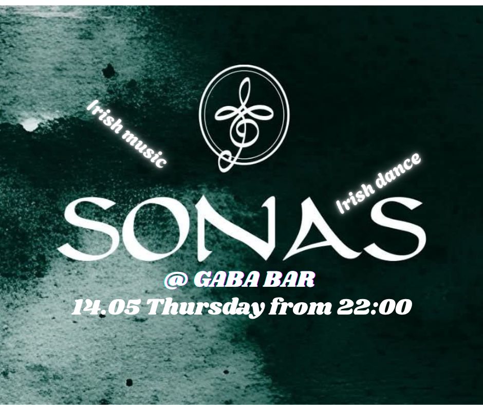 Плакат: SONAS LIVE @ GABA BAR SOFIA