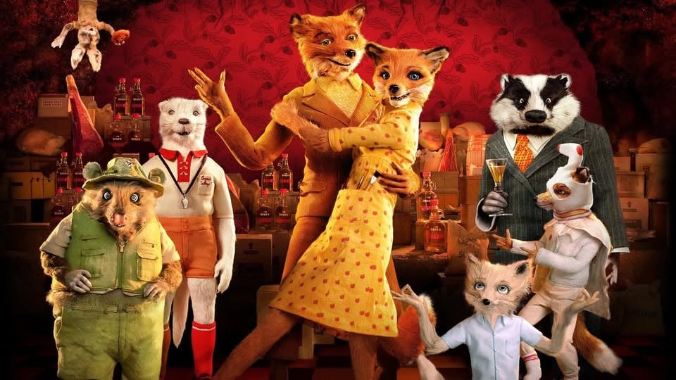Плакат: Фантастичният господин Фокс / Fantastic Mr. Fox (2009) на Уес Андерсън за Деня на детето