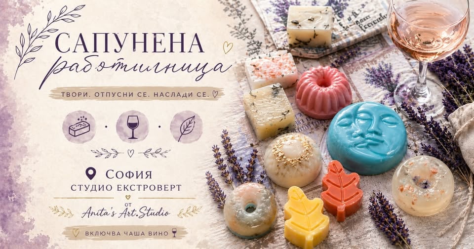 Плакат: Сапунена работилница