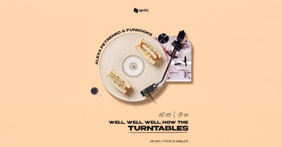 Плакат: FUNKOOKS ft. DJ Alexx Petrenko в Spritz | 08.05