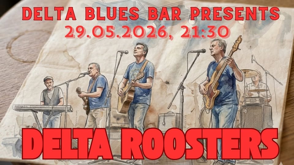 Плакат: Delta Roosters at Delta Blues Bar