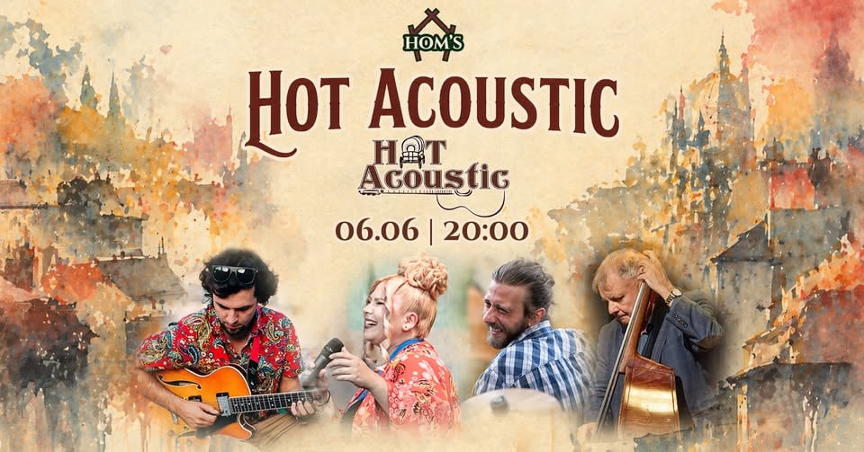 Плакат: HotAcoustic w/ Veleka @HOM'S