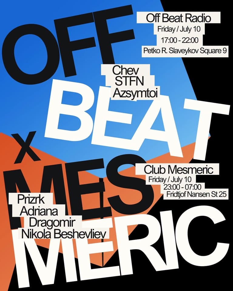 Плакат: Off Beat x Mesmeric