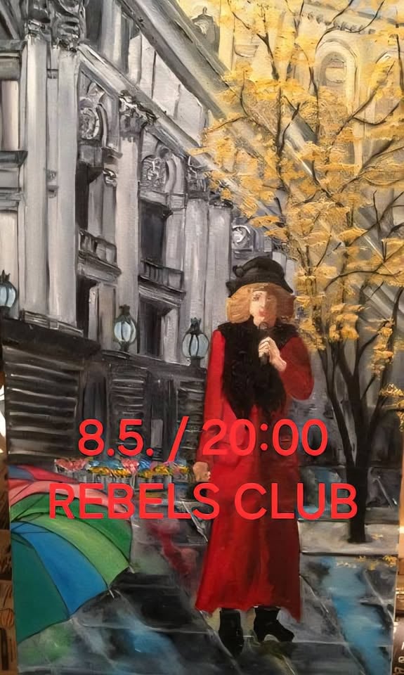 Плакат: ДВА ЖИВОТА --- ДИАНА ПОПОВ В РЕБЪЛС КЛУБ