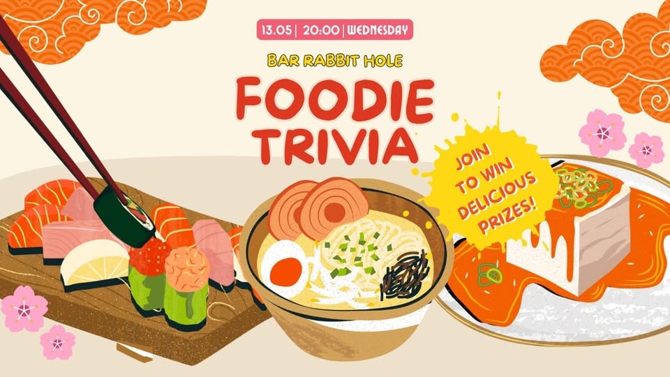 Плакат: Foodie & Gourmet Trivia in English 13.05 - Hummus Day