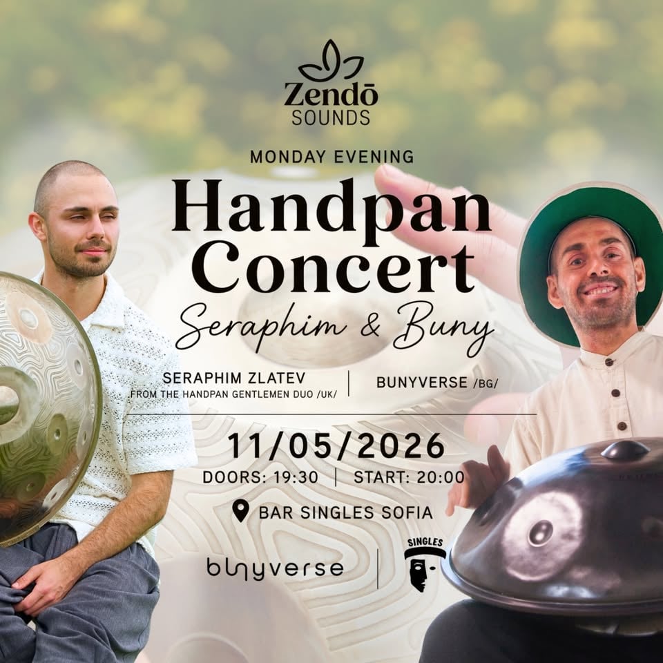 Плакат: Seraphim & Buny ~ HANDPAN CONCERT