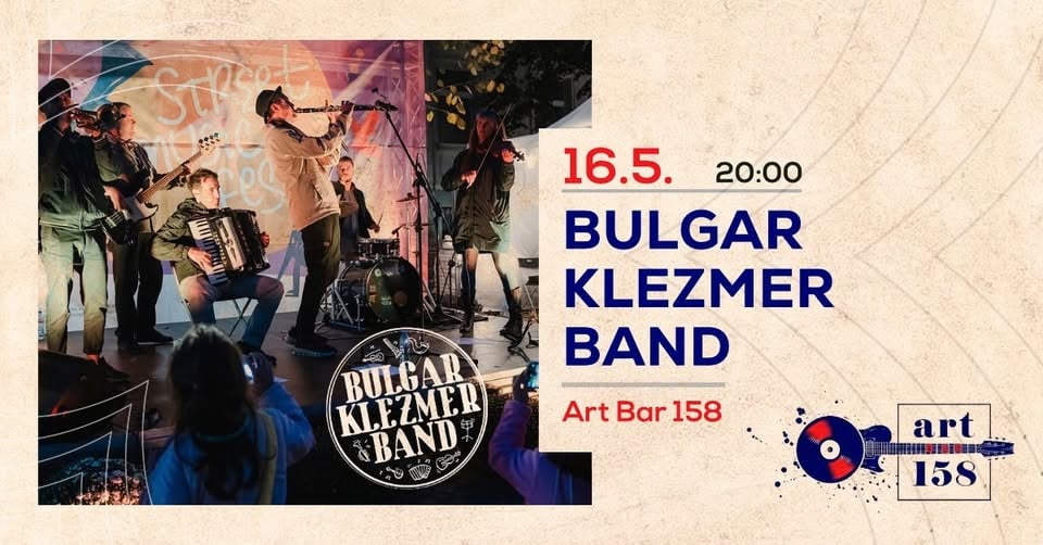 Плакат: Bulgar Klezmer Band @ Art Bar 158