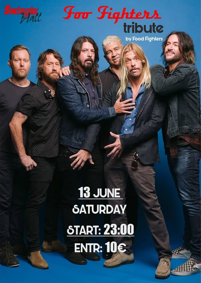 Плакат: Foo Fighters tribute by Food Fighters@Swingin Hall