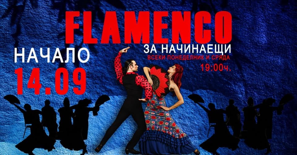 Плакат: ФЛАМЕНКО ЗА НАЧИНАЕЩИ