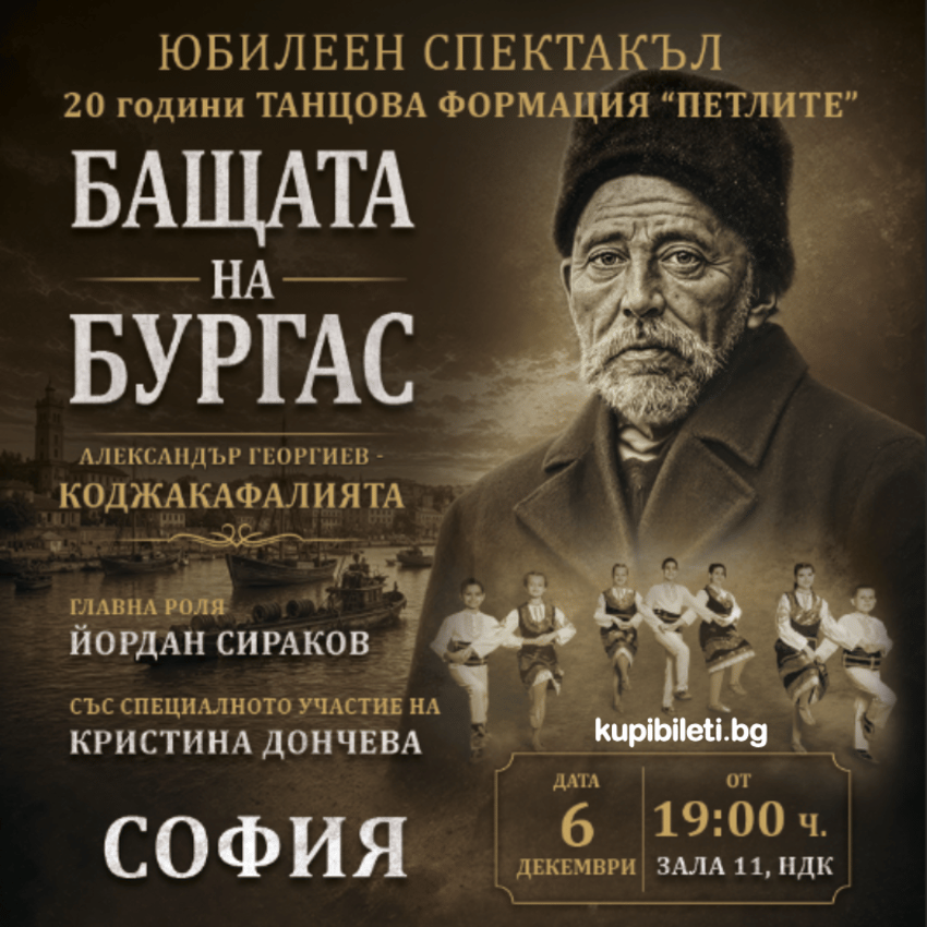 Плакат: Юбилеен спектакъл – 20 години танцова формация „Петлите“