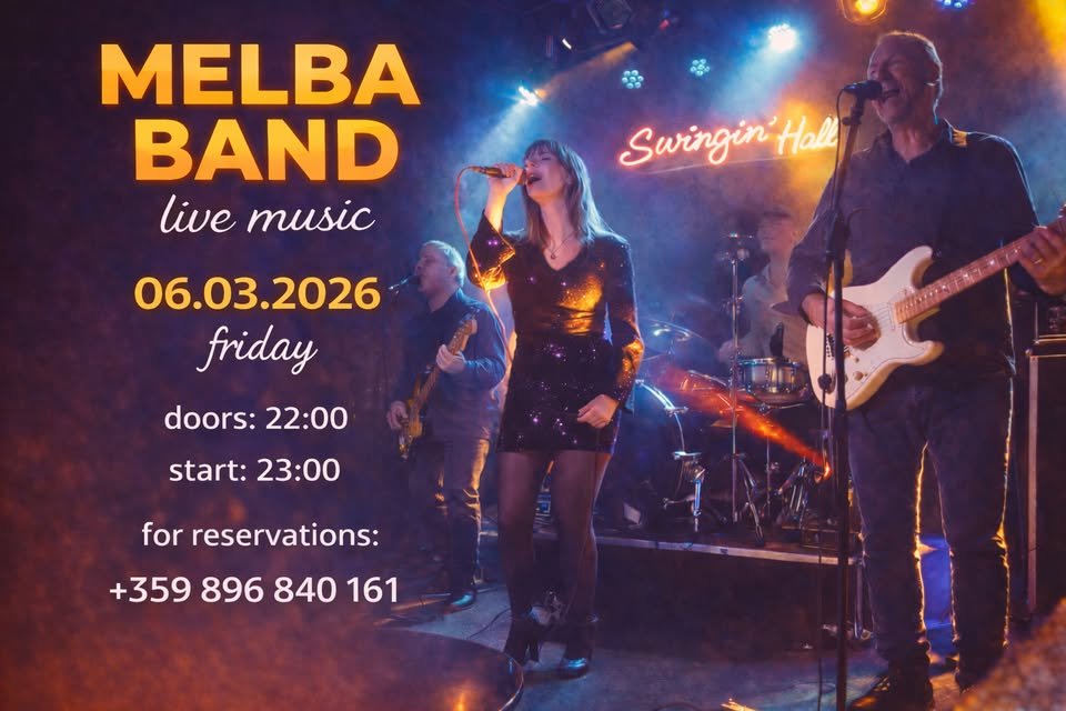 Плакат: MELBA BAND-  Live Music