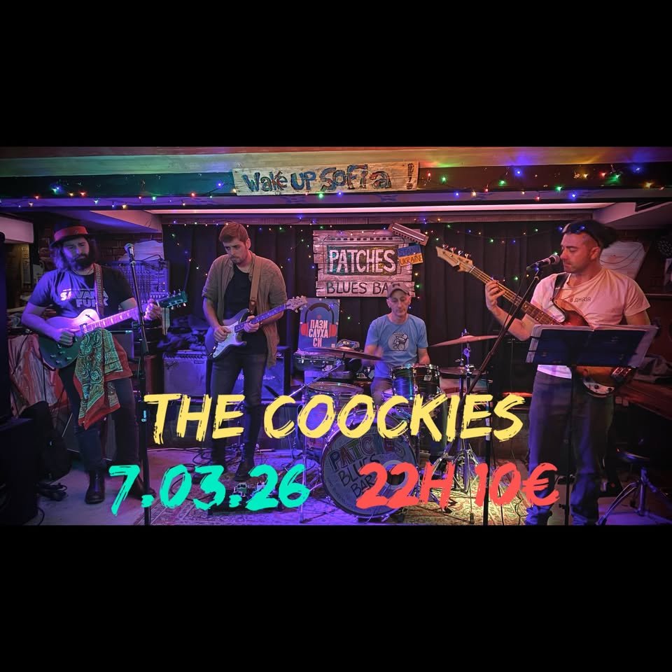 Плакат: The Coockies @ Patches Blues Bar