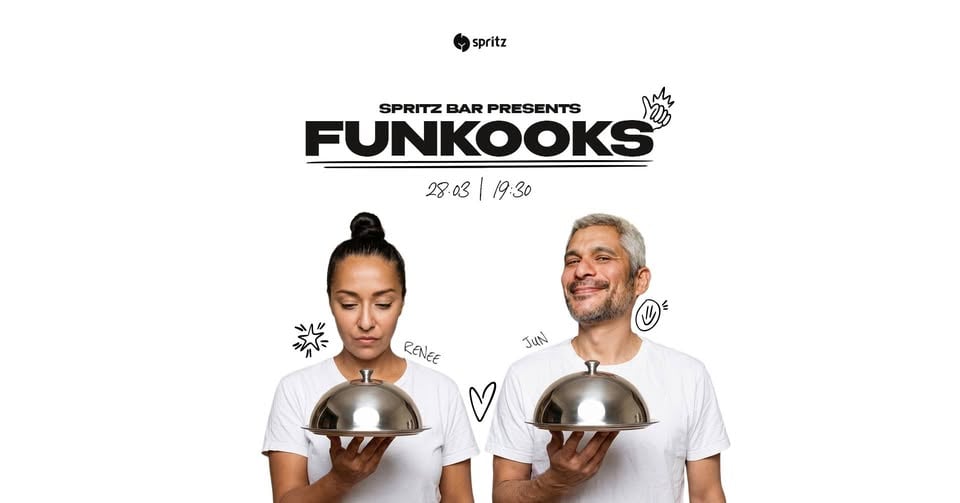Плакат: Renee & Jun в Spritz | 28.03 | FUNKOOKS VOL.2