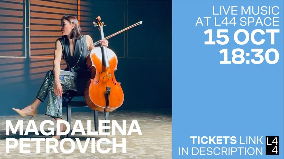 Плакат: LIFE MUSIC WITH MAGDALENA PETROVICH AT L44