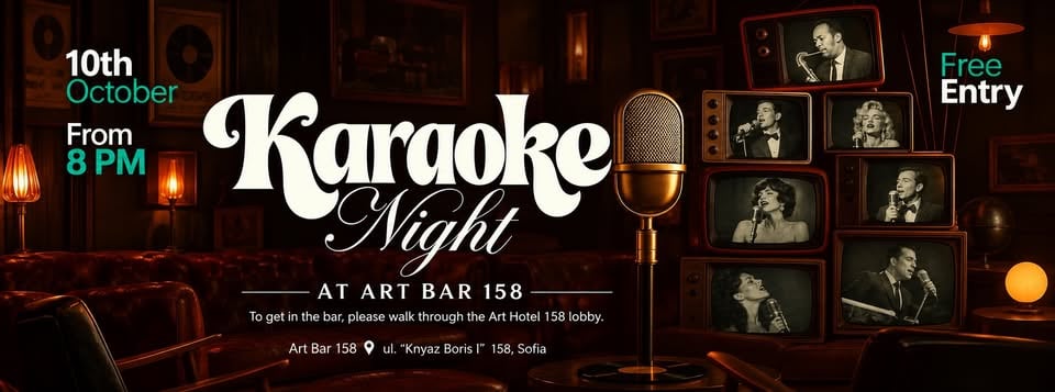 Плакат: 🎤 KARAOKE SATURDAY NIGHT