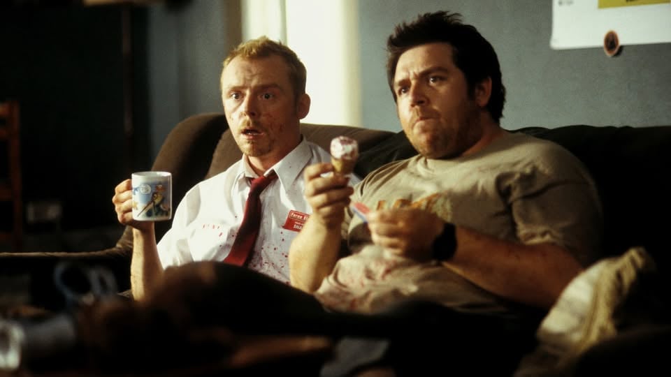 Плакат: Шон от мъртвите / Shaun of the Dead (2004) | Е, и? Комедиен филмов фестивал