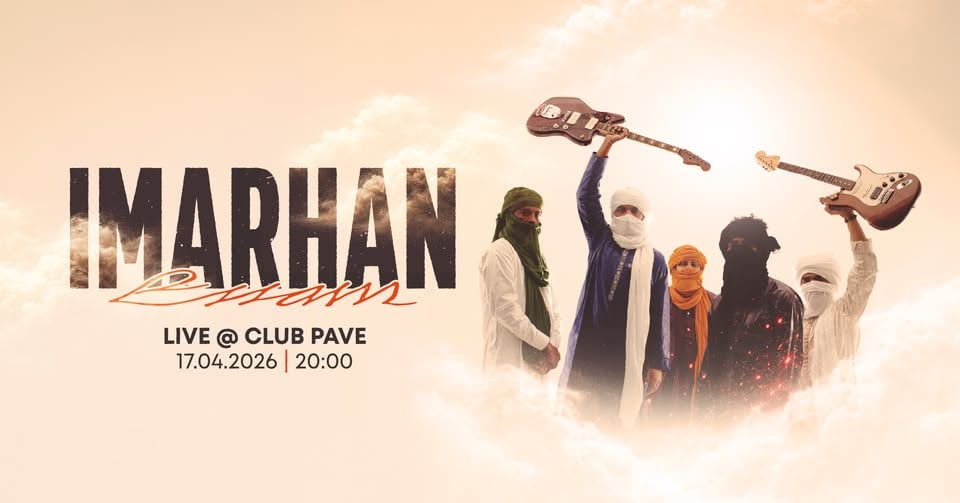 Плакат: IMARHAN :: Live at PAVE :: 17.04.2026