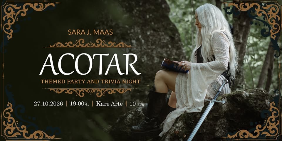 Плакат: ACOTAR Themed Party & Trivia Night