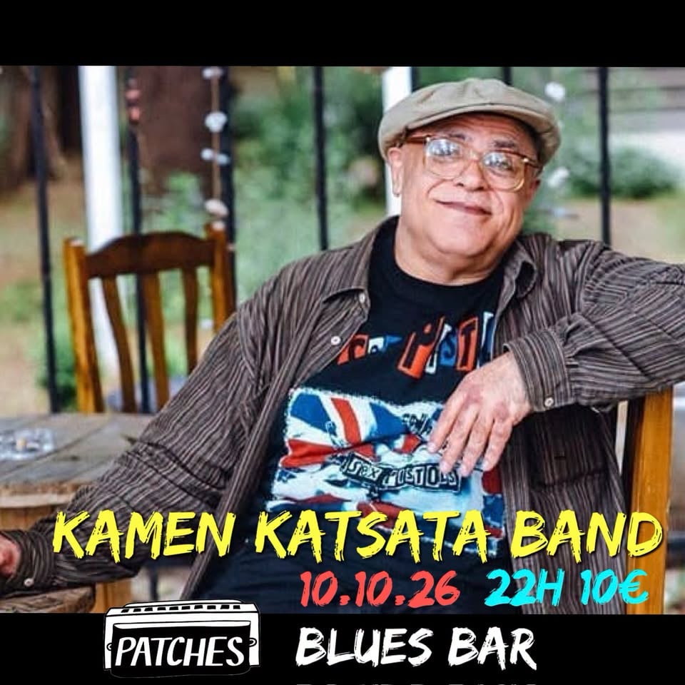 Плакат: KAMEN KATSATA BAND @ Patches Blues Bar