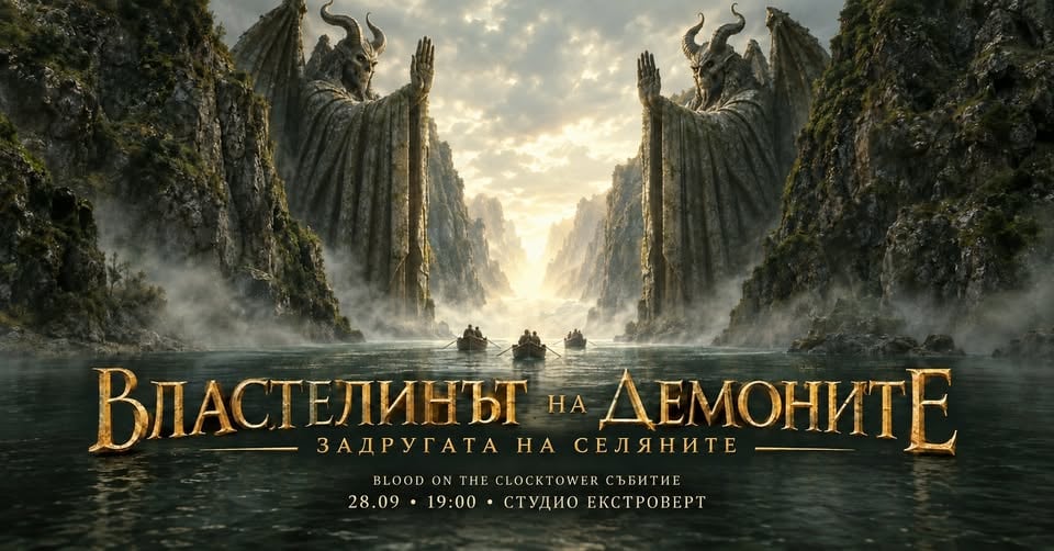 Плакат: Властелинът на демоните | Blood on the Clocktower