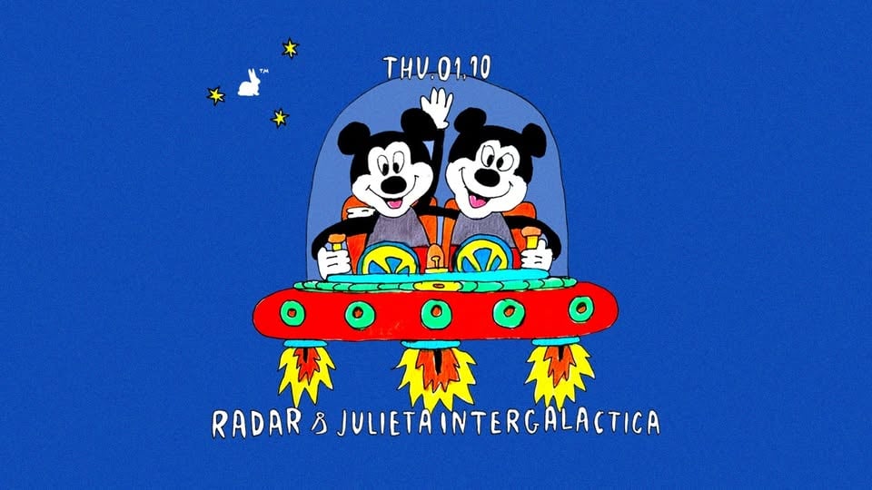 Плакат: RadaR & Julieta Intergalactica