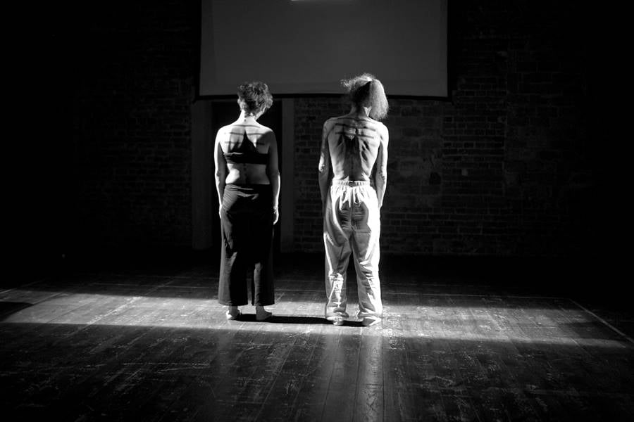 Плакат: Four Centres - Workshop by the Grotowski Institute