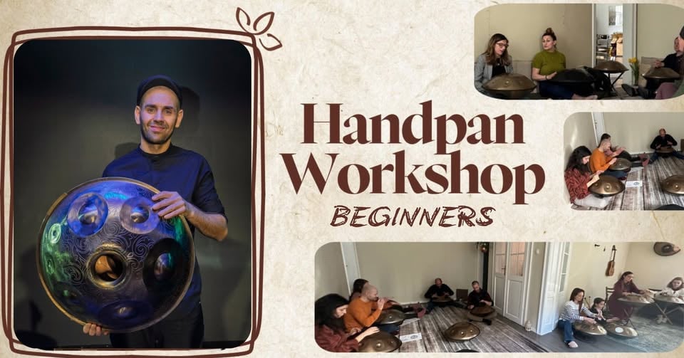 Плакат: Handpan Workshop with Bunyverse
