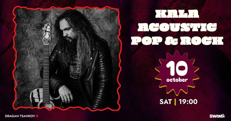 Плакат: KALA Acoustic Pop & Rock @ swing.