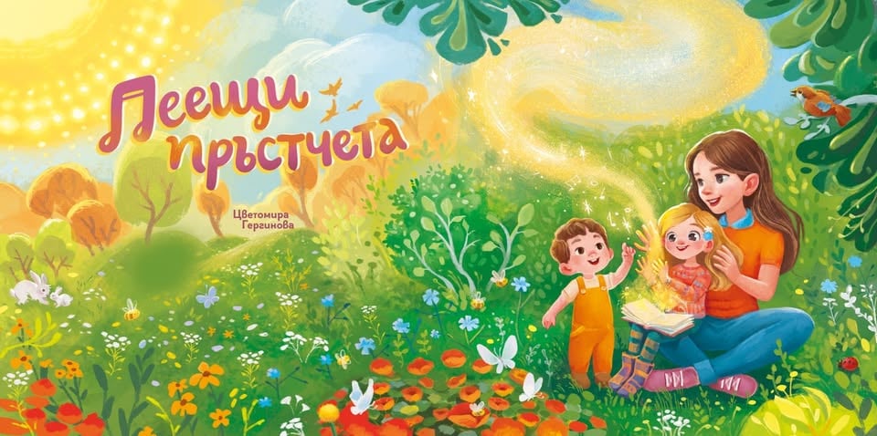 Плакат: "Пеещи пръстчета": музикална работилничка за родители и деца