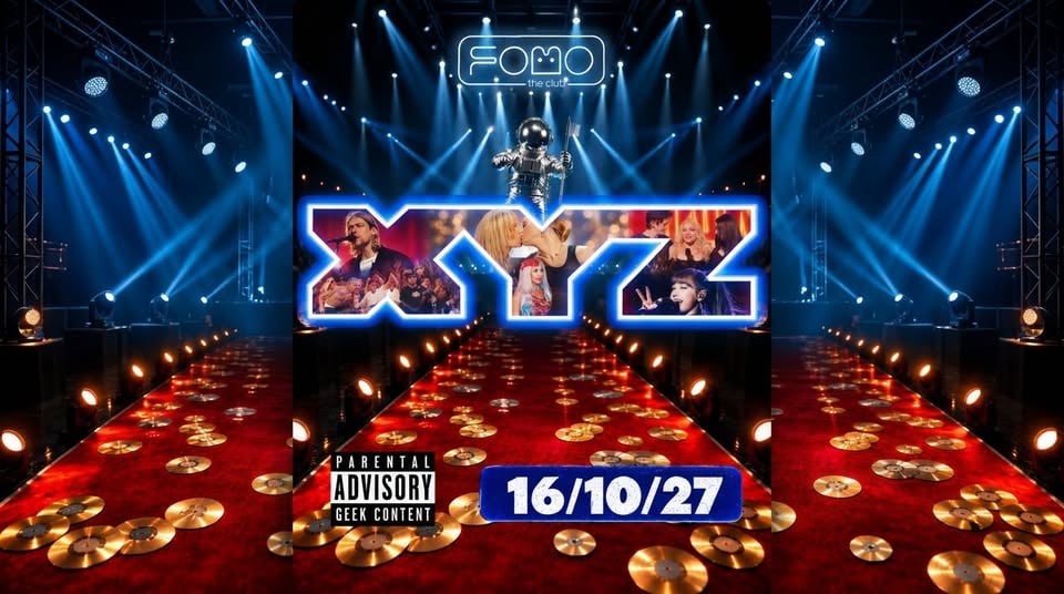 Плакат: 16.10 XYZ PARTY - 3 поколения музика | FRIDAY @ FOMO the club