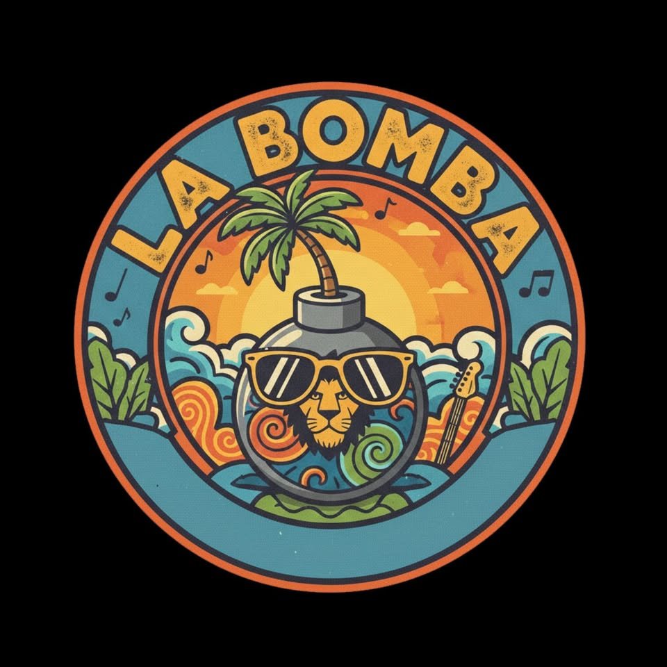 Плакат: La Bomba - reggae, latin, pop and original music // 5 Mart