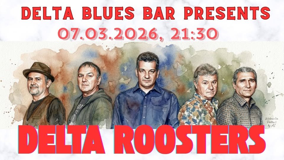 Плакат: Delta Roosters at Delta Blues Bar