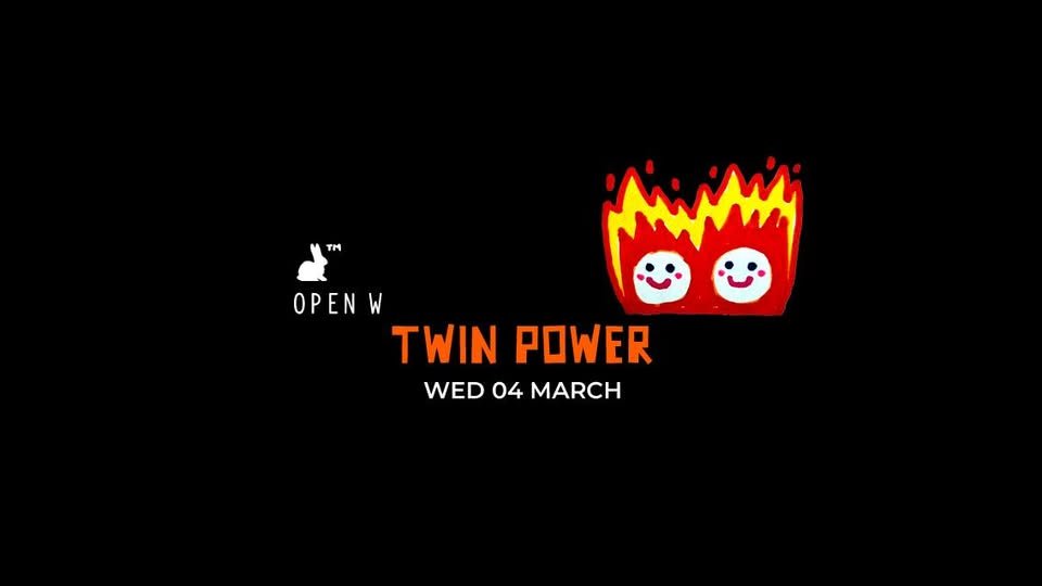 Плакат: Open W: Twin Power