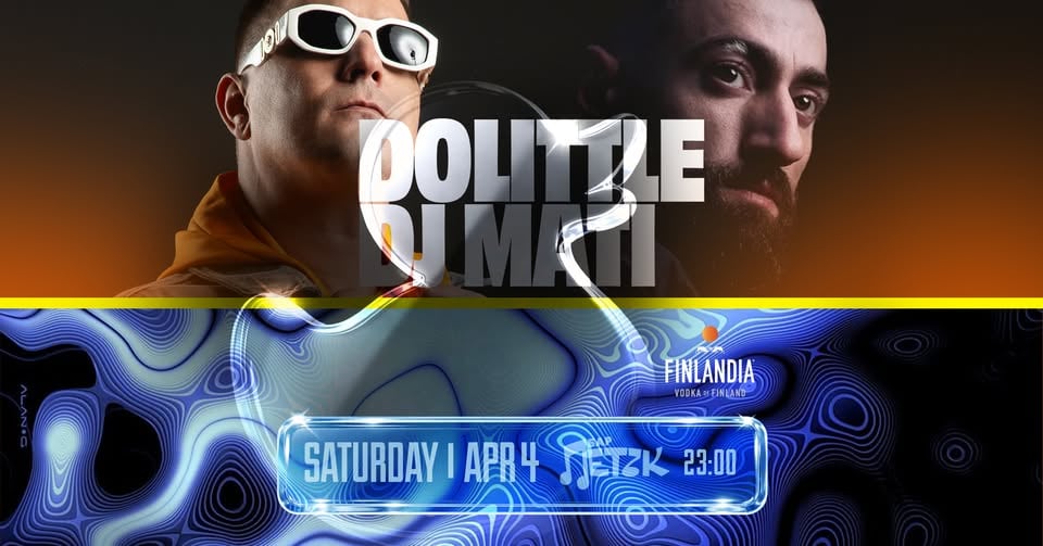 Плакат: DOLITTLE x DJ MATI - Бар Петък - 04.04.2026