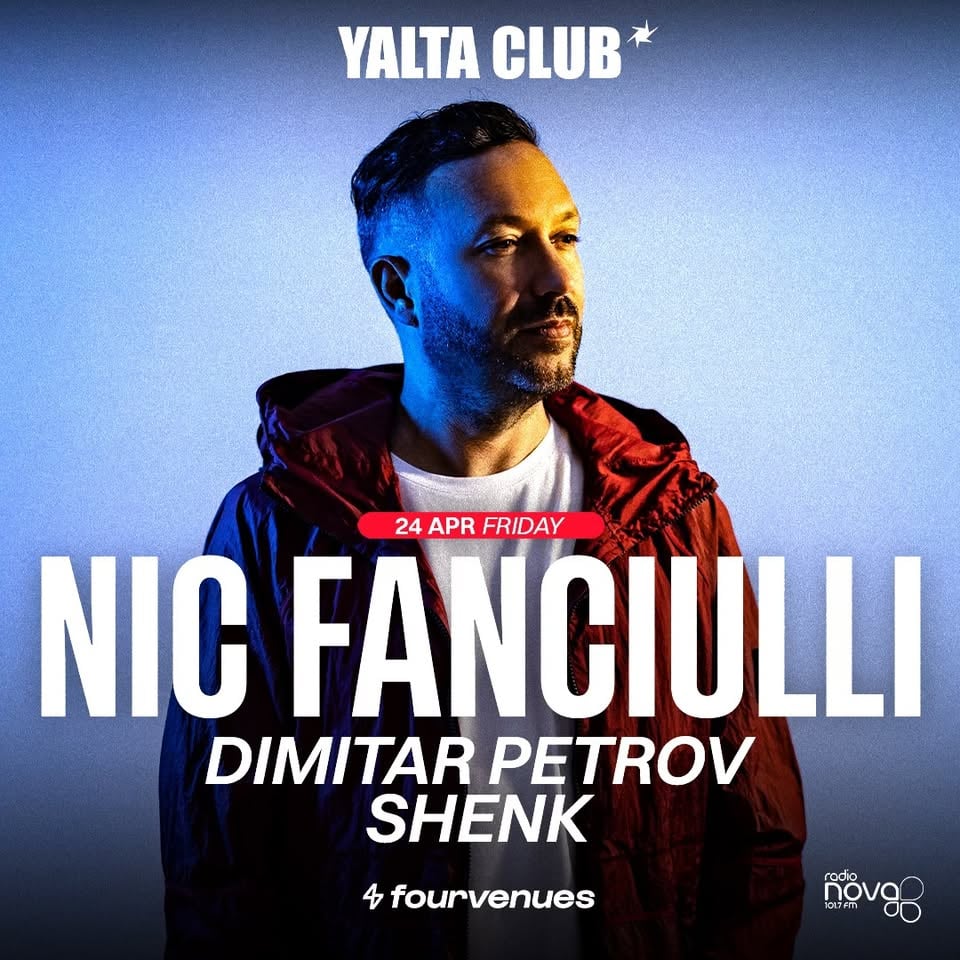 Плакат: YALTA CLUB w/ NIC FANCIULLI