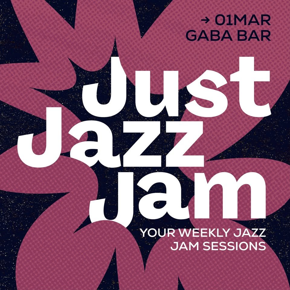 Плакат: Just Jazz Jam #13 Sofia at Gaba bar