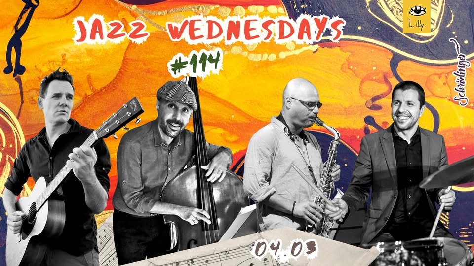 Плакат: Schroedinger Jazz Wednesdays #114 - National Jazz Holiday