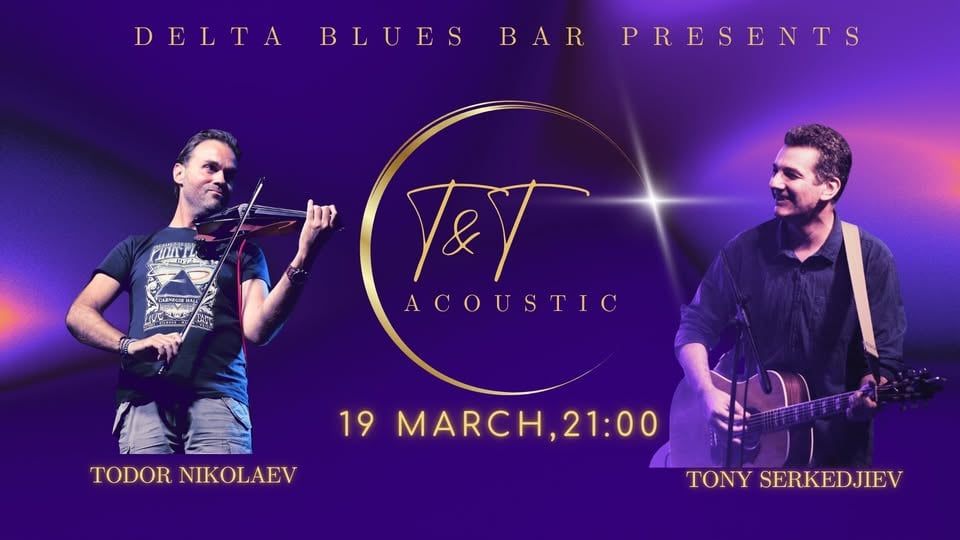 Плакат: T&T Acoustic at Delta Blues Bar