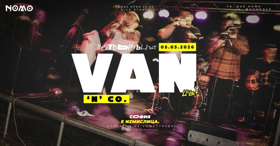 Плакат: Van & Co. @ Bar NOMO