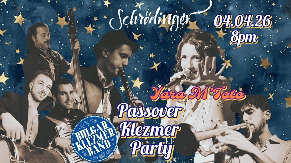 Плакат: 🌊✨️Passover Klezmer Party✨️🍷