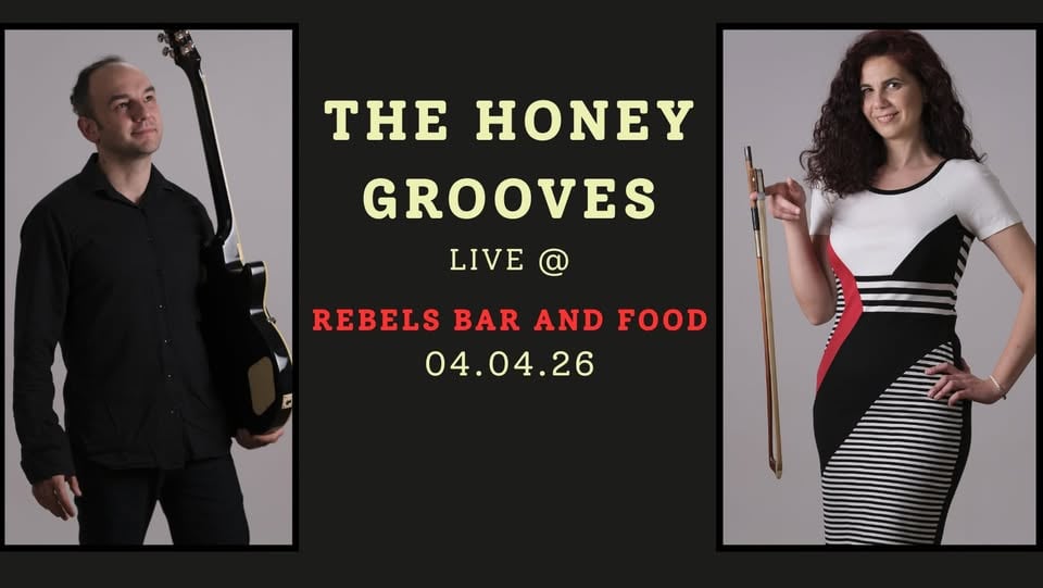 Плакат: 🎵THE HONEY GROOVES @ REBELS CLUB / 04.04🎵