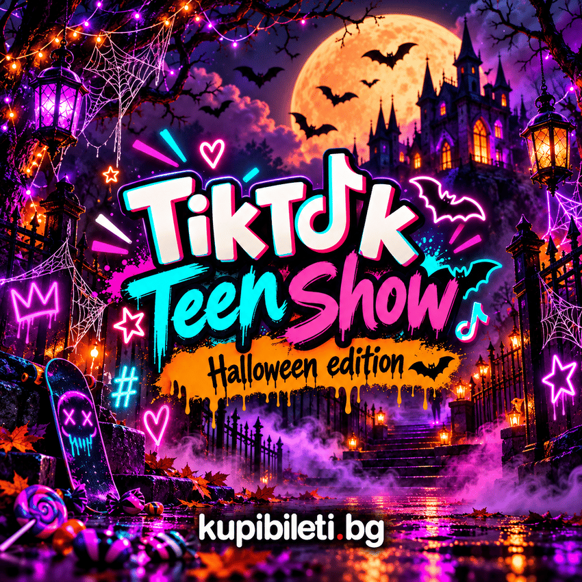 Плакат: TikTok Teen Show - Halloween edition