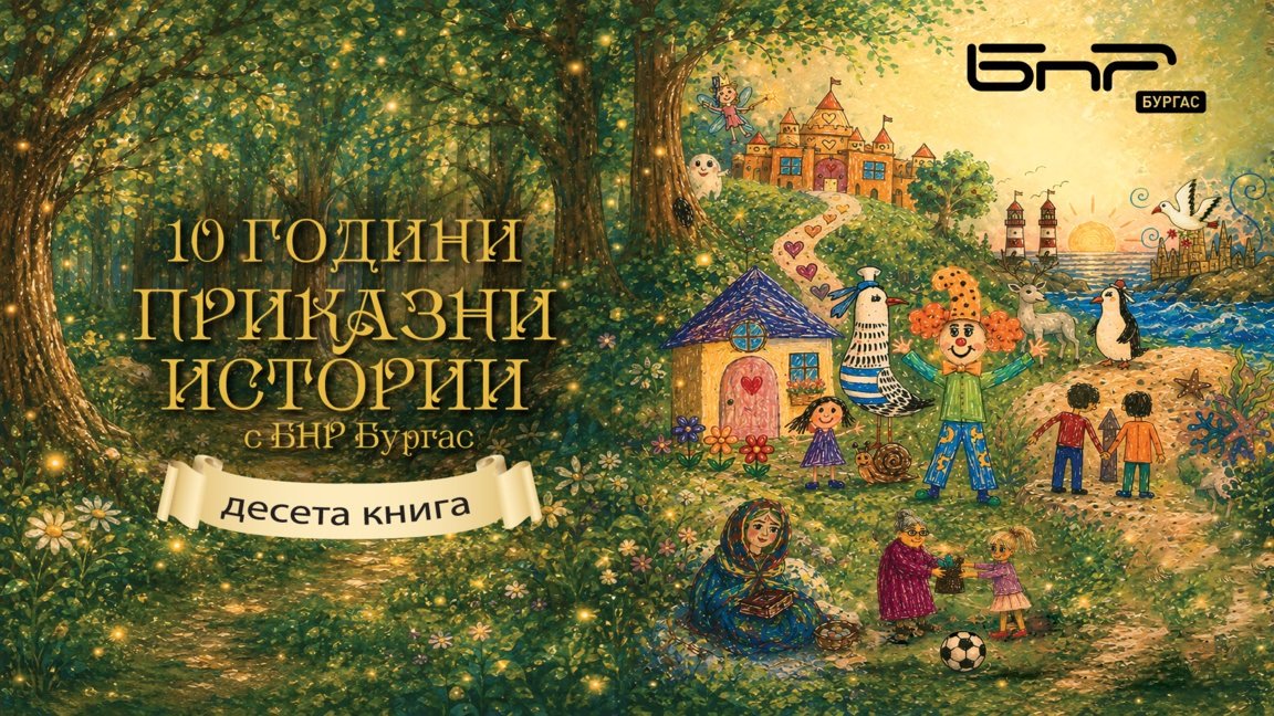 Плакат: Приказни истории с БНР Бургас