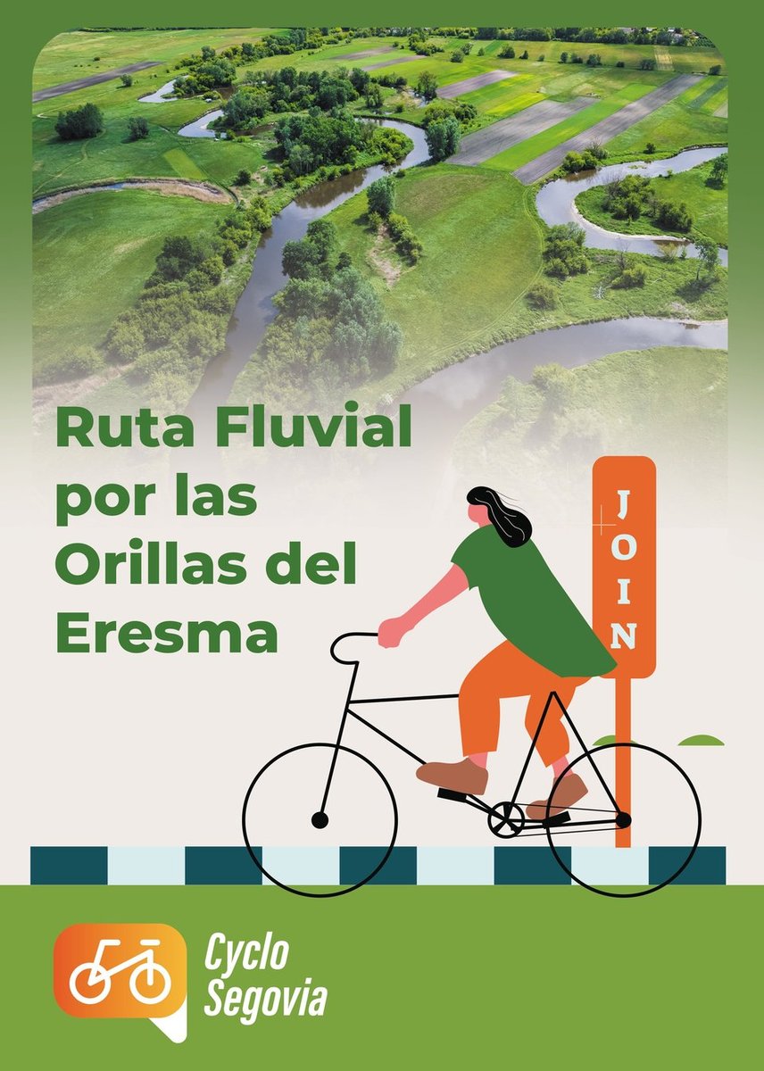 Плакат: River Route along the Banks of the Eresma