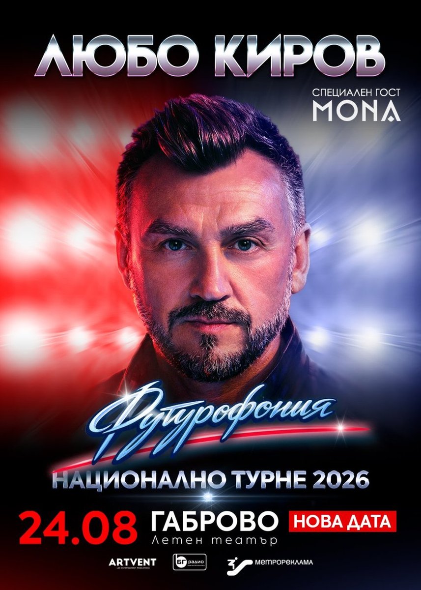 Плакат: Футурофония / Концерт на Любо Киров